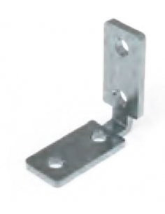 Angolo interno per profilo con scanalatura da 8mm
