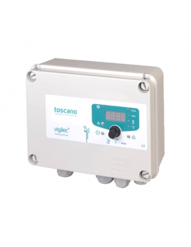 Control and protection panel for single-phase pump V1M TOSACNO | ADAJUSA