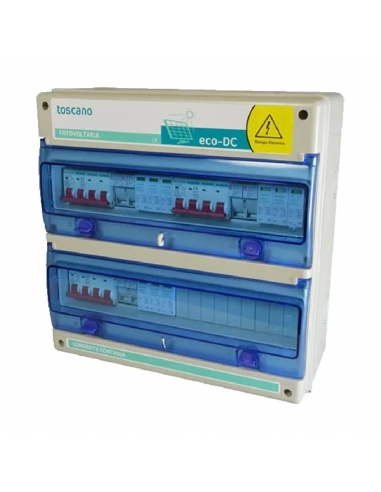 Protection panel for photovoltaic installations 4 strings / 4 MPPT ECO-DC-4INV-s TOSACNO | ADAJUSA