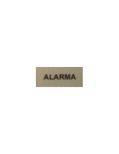 Etichetta "ALLARME"