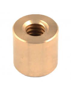 Dado trapezoidale CS con calotta in bronzo - HIWIN - ADAJUSA