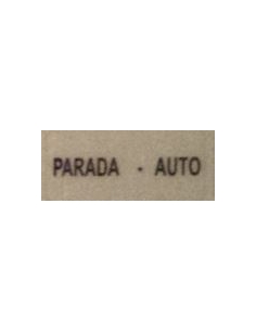 Label "STOP-AUTO"