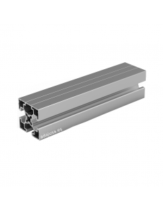 Profilo in alluminio 45x45 1 faccia liscia