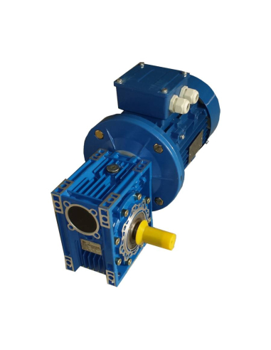 Gear motor single-phase 0.37kW 0.5HP 230Vac 1500 rpm ratio 15 T40 (94rpm)