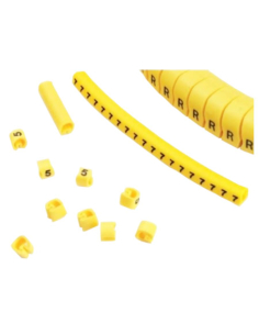 Marcatori "3" per cavi da 1 a 2,5 mm (sacchetto 100 unità)