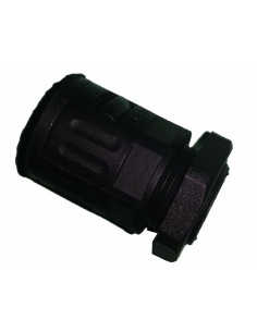 Prensaestopas Pg7 plastico con tuerca