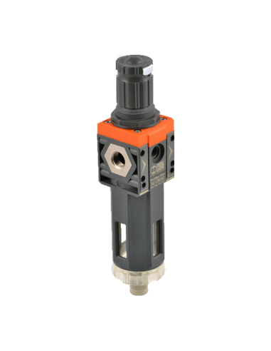 Filter-regulator 3/8 technopolymer