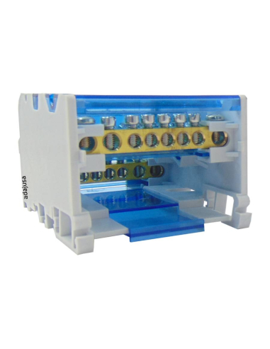 Distributore di connessione tetrapolare 8 uscite 80A Adajusa