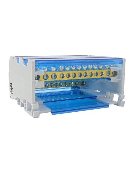 Distributore di connessione tetrapolare 13 uscite 80A Adajusa