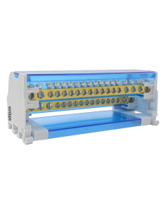 Distributore di connessione bipolare 18 uscite 80A Adajusa 2