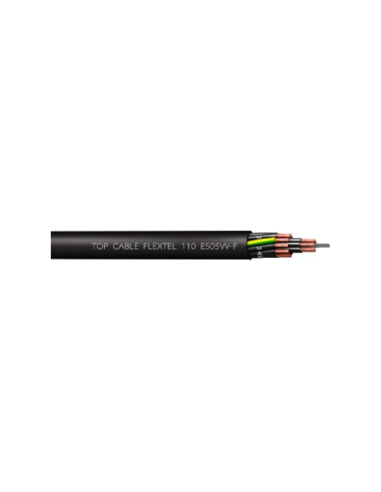 Tubo multifilo 16x1mm PVC nero | Adajusa