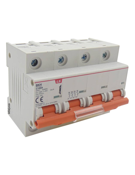 Interruttore 4 poli 63A 10kA (4x63A) - LS