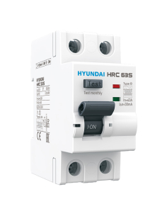 Class B differential 2 poles 63A, 30mA Hyundai Electric | ADAJUSA
