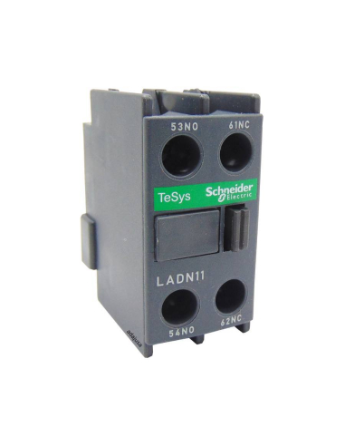 Block 2 front NA NC contacts for LADN11 Schneider Adajusa contactors