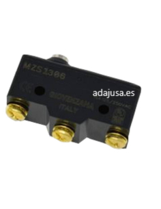 Microinterruttore a pulsante MZS1306 a pistone corto - Giovenzana