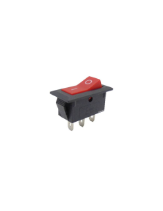 Interruttore serie Tes rosso 16A-250V 29x13mm Interruttore 16A-250V 29x13mm rosso | Adajusa