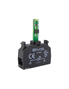Blocco portalampada con Led integrato 24Vac/dc - EMS | Adajusa