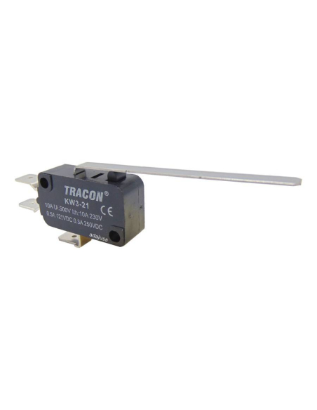 Microswitch long lever KW3-21 :: KW3-21 Adajusa
