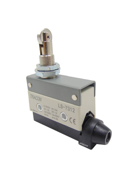 Pistone per microinterruttore con rullo trasversale con testa filettata LS7312 | Adajusa
