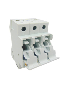 Portafusibili base 3 poli 8x32 20A per montaggio su guida DIN prezzo | ADAJUSA | prezzo