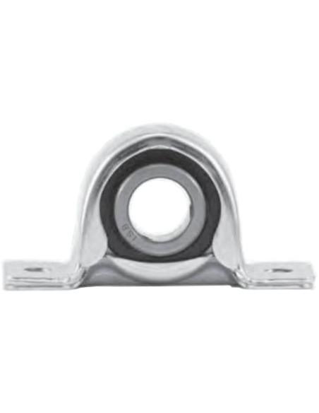 Supporto verticale in lamiera stampata BPP con cuscinetto SA202 : Adajusa