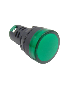 Green multiled pilot 230 Vac 22mm