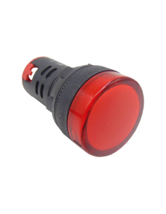 Pilota multiled rosso 230 Vac 22mm