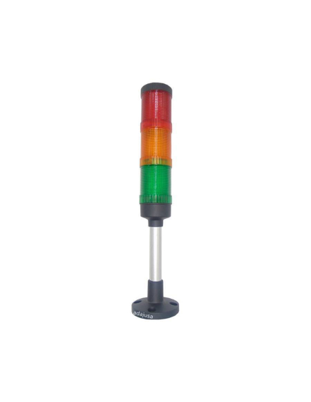 Red/Amber/Green LED Signal Tower 230V | ADAJUSA