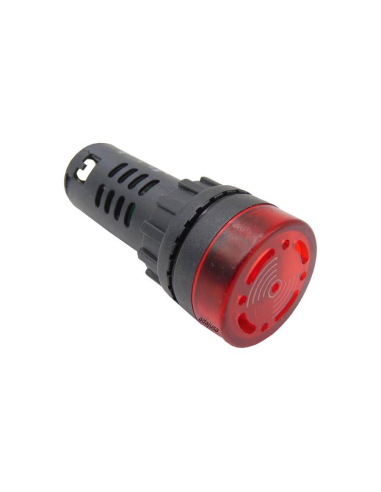 Cicalino luminoso 24Vac/dc