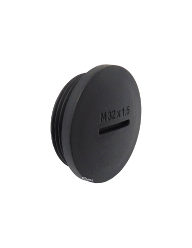 Blanking plug M63 polyamide black :: black Adajusa