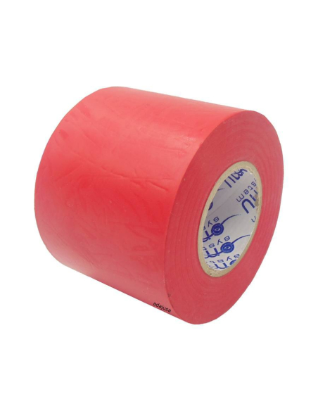 Nastro isolante PVC rosso 50mmx0,13mm 20m : ADAJUSA : prezzo