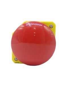 Bottone frontale fungo diametro 90 rosso - Giovenzana 2
