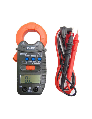 Clamp Ammeter CAT III 600V EM306B| ADAJUSA : price