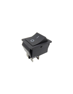 Interruttore nero 16A-250V 2 circuiti| Adajusa