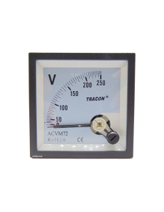 Voltmetro 72x72mm a bobina mobile : ADAJUSA : prezzo 2