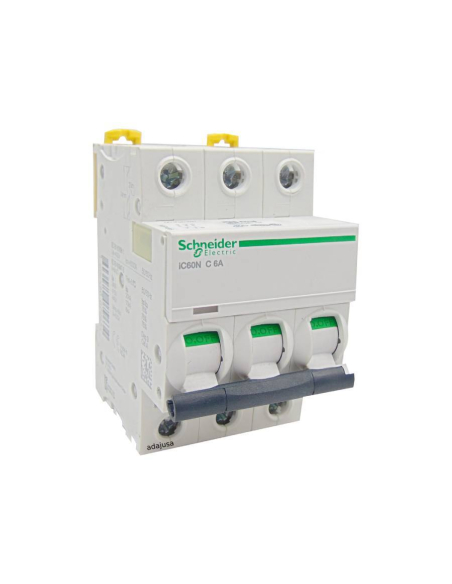 Interruttore a 3 poli 16A iC60N C 6kA - Schneider