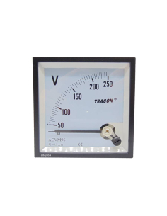 Voltmeter 96x96mm moving coil instrument : ADAJUSA : price 2