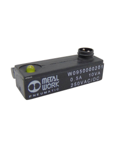 Magnetic sensor reed (2 wires) with connector and cable - Metal Work