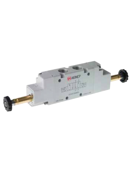 Solenoid valve 1/2 5/2 bistable 01V series : Aignep: ADAJUSA : price