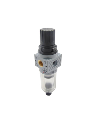 Pneumatic filter-regulator 1/4 0-8 bar series FRL MINI - Aignep