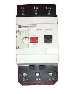 Interruttore protezione motore25 a 40 A. magnetotermico 2