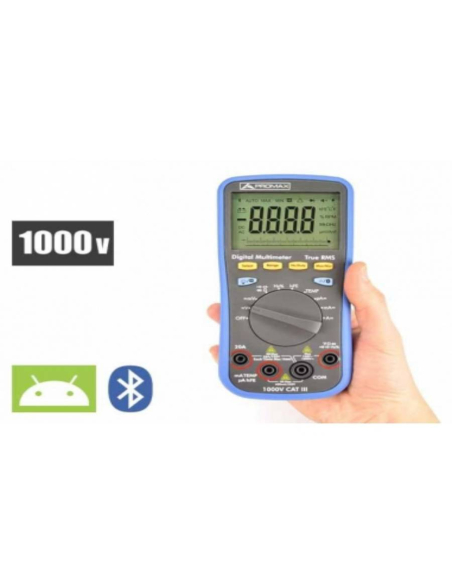 Bluetooth Digital Multimeter PD-352 PROMAX | ADAJUSA | price