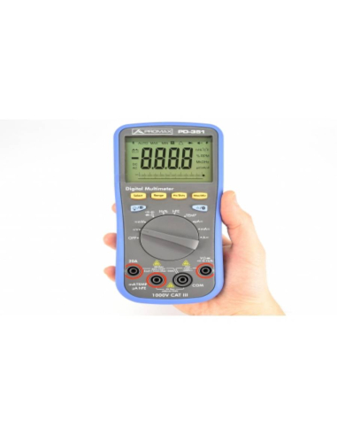 Digital Multimeter PD-351 with Bluetooth - PROMAX