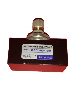 Linear 1/8 unidirectional flow regulator 2