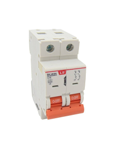 MCB circuit breaker switch 2 poles 16A curveD BKN 2P LS | ADAJUSA