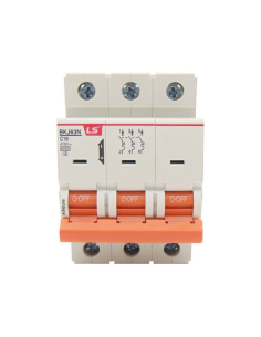 MCB circuit breaker switch 3 poles 32A curve C BKN 3P C32A | ADAJUSA 2