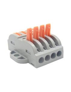 Double quick connection terminal 4 poles 32A OVOFT44 | ADAJUSA : price 2