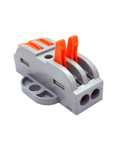 Double quick connection terminal 2 poles 32A OVOFT22 | ADAJUSA | price 2