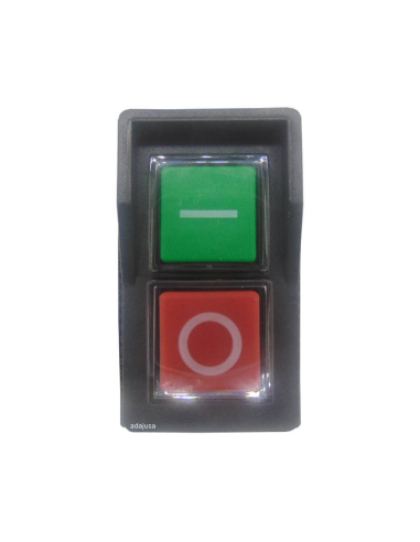 Pulsante di sicurezza On-Off da incasso con bobina 230V SSTM-03 | ADAJUSA | prezzo
