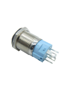 Vandal-proof luminous push-button-switch 16mm 1 contact red | ADAJUSA | price 2